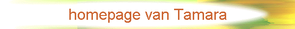 homepage van Tamara